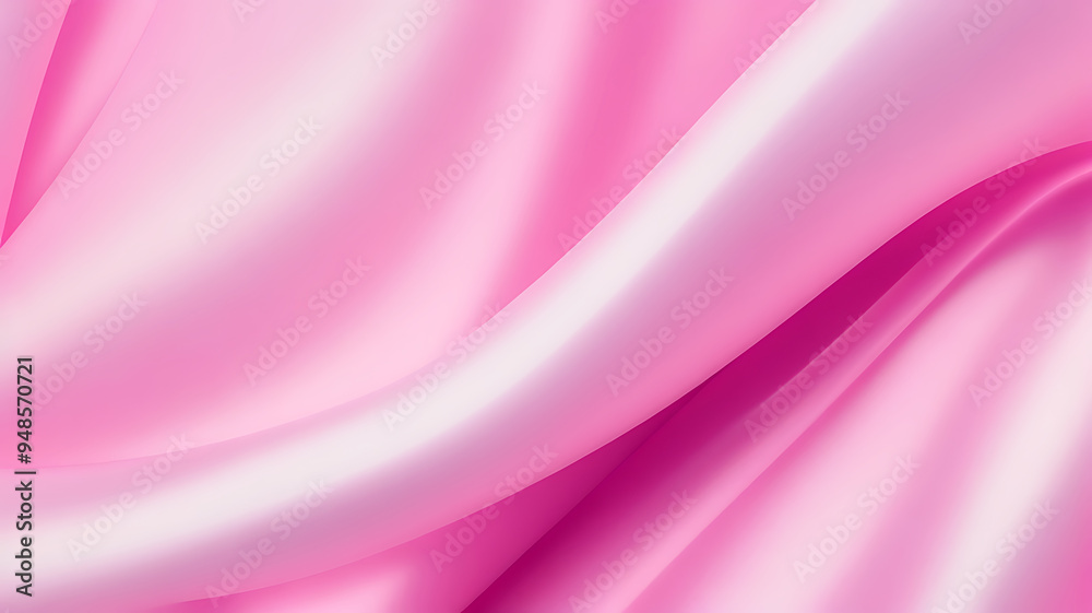 Fototapeta premium High quality pink color light silky background luxury pastel satin smooth texture abstract background design.
