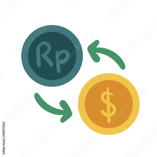 Banking and Money Elements Currency Exchange