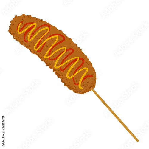 Street Food Corn Dog