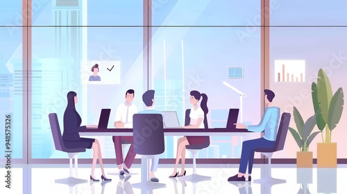 worldwide communication by using video conference