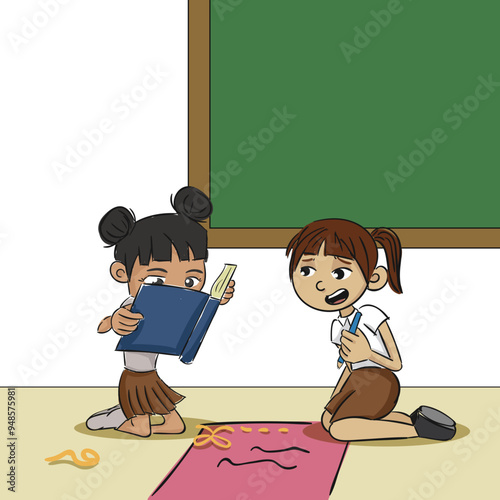 Classroom Scene