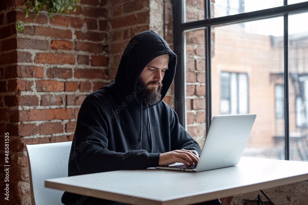 Hacker in a Dark Room with Multiple Screens Displaying Code Hacker in a Dark Room with Multiple Screens Displaying Code