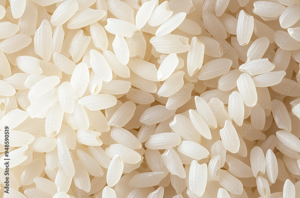close-up shot of white rice close-up shot of white rice