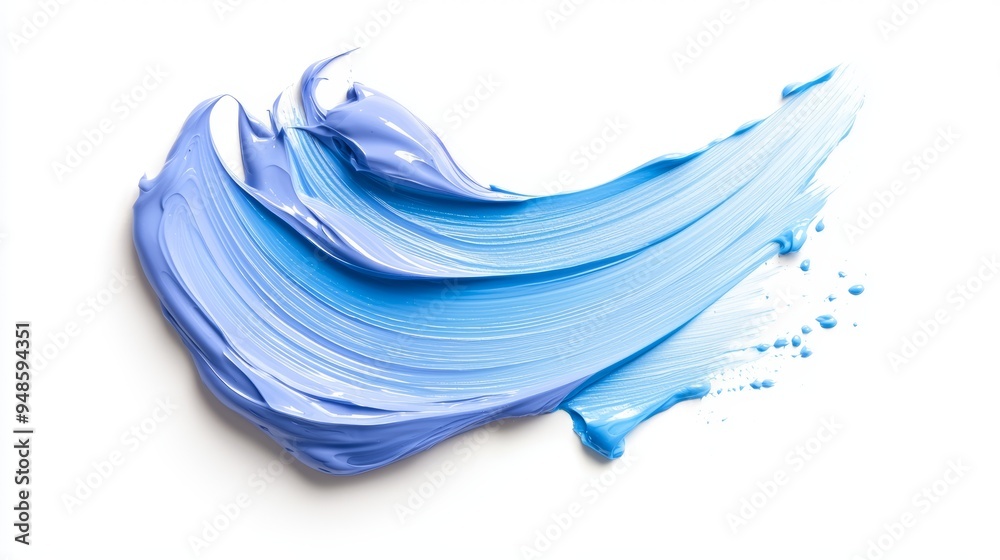 Electric blue color palette, vibrant cool tones, modern swatch, isolated on white background Electric blue color palette, vibrant cool tones, modern swatch, isolated on white background