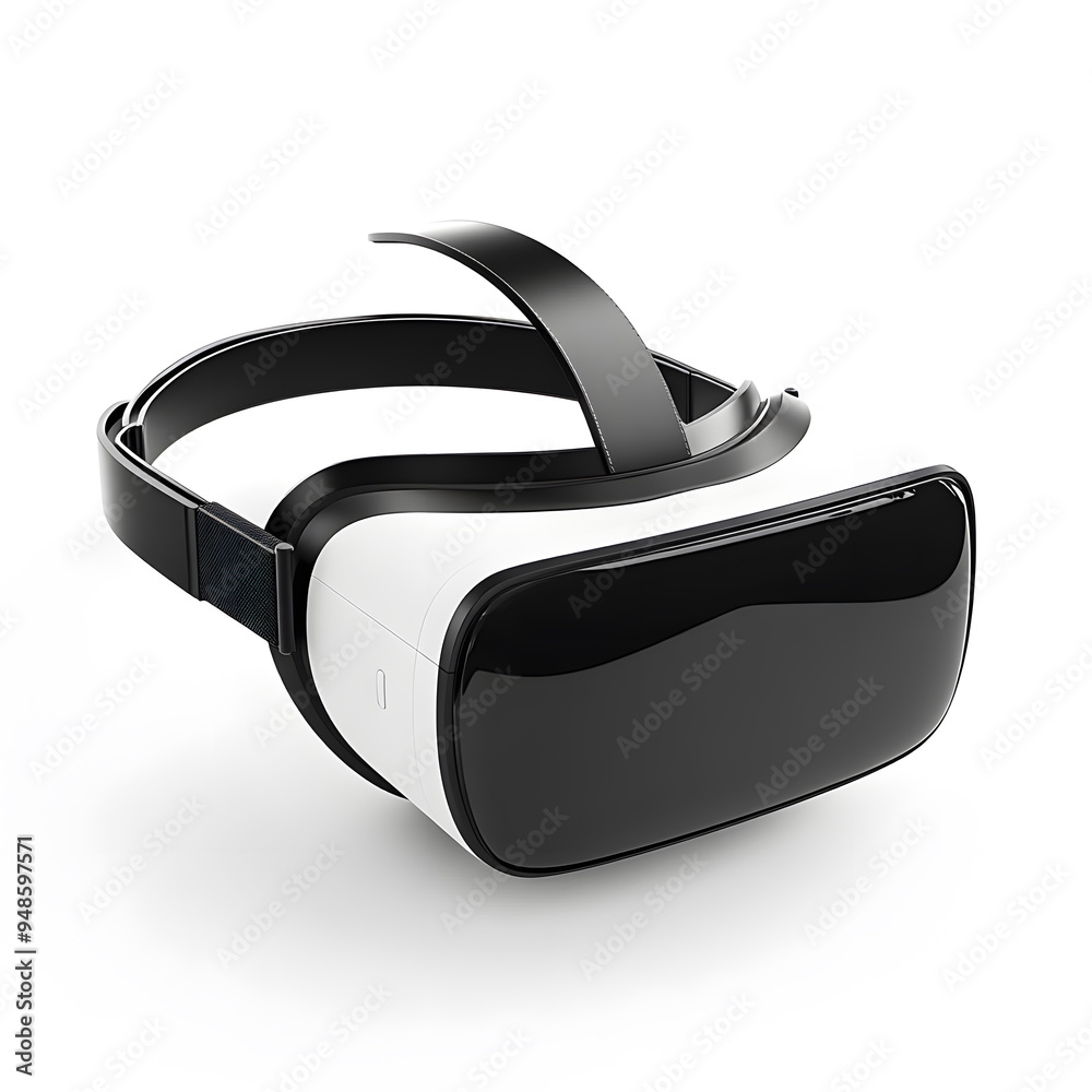 VR glasses isolated on white VR glasses isolated on white