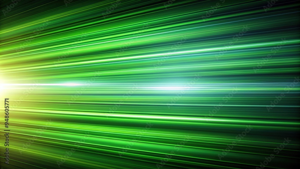 Fast moving green light with motion blur and stripes on background, speed, movement, blurred, streaks, illumination, energy Fast moving green light with motion blur and stripes on background, speed, movement, blurred, streaks, illumination, energy