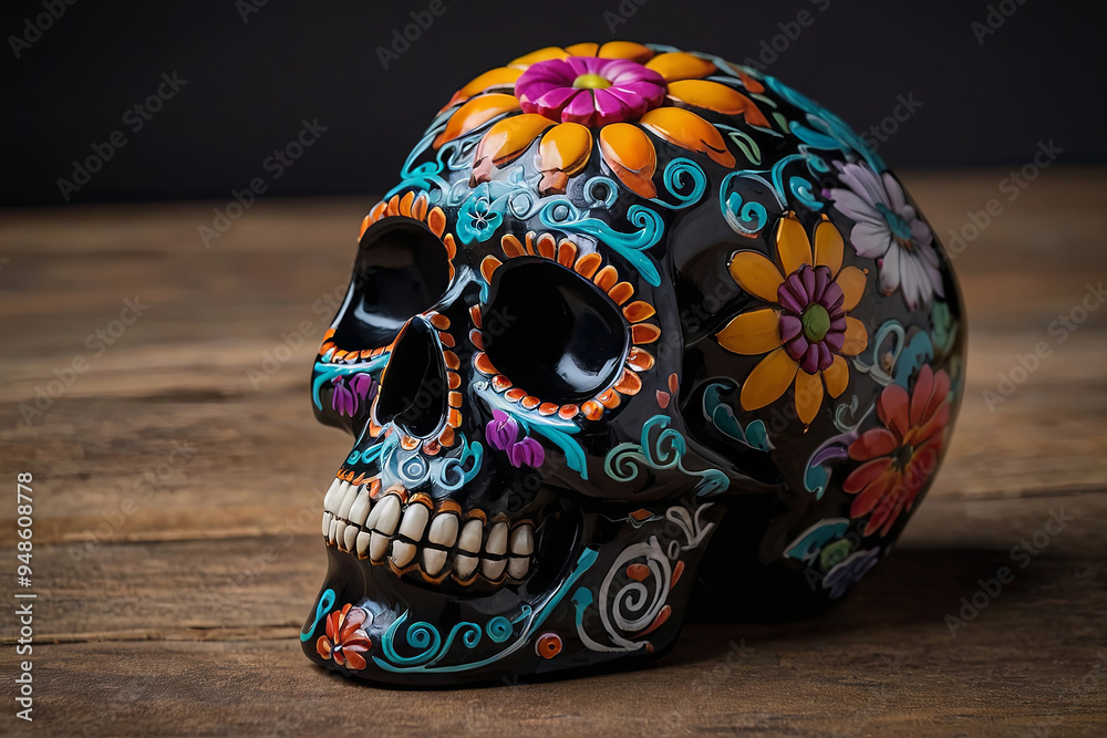 a dead skull from cinco de mayo a dead skull from cinco de mayo
