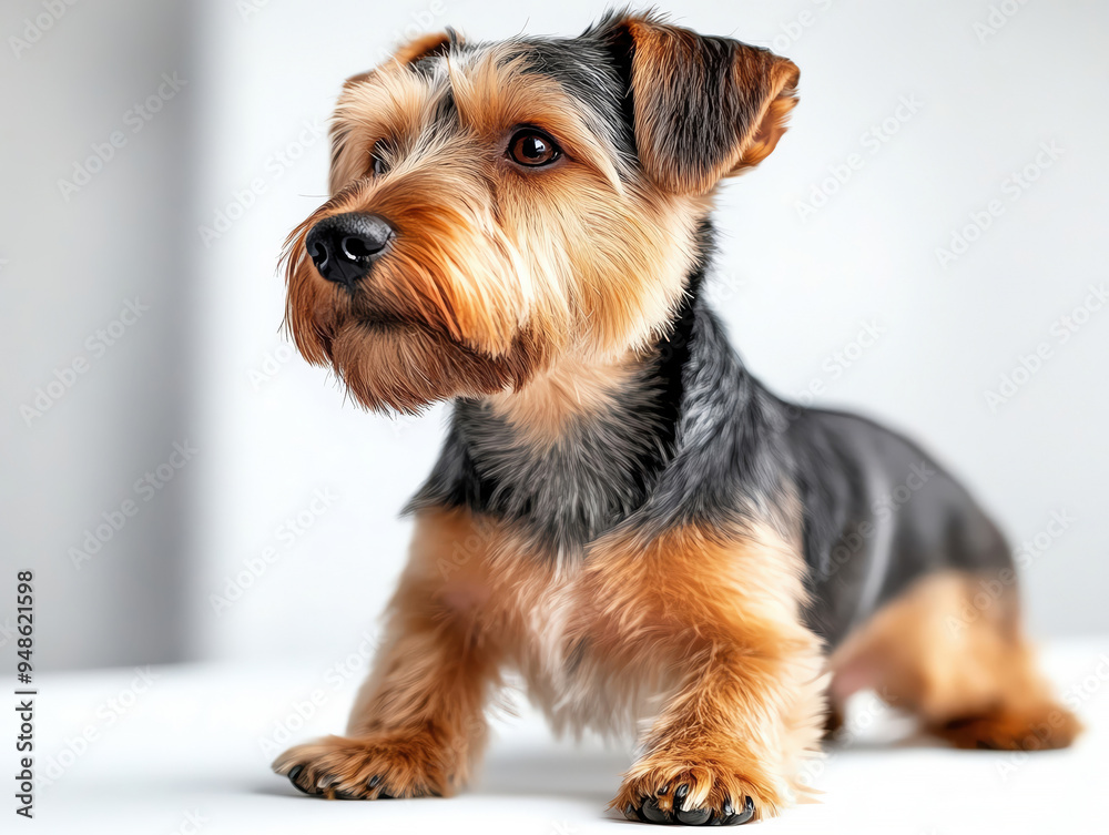 A charming and playful dog with a silky coat, standing elegantly against a neutral backdrop. Perfect for pet lovers and enthusiasts. A charming and playful dog with a silky coat, standing elegantly against a neutral backdrop. Perfect for pet lovers and enthusiasts.