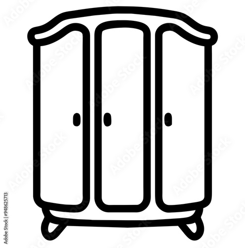 Spacious Wardrobe for Organized Clothing Storage