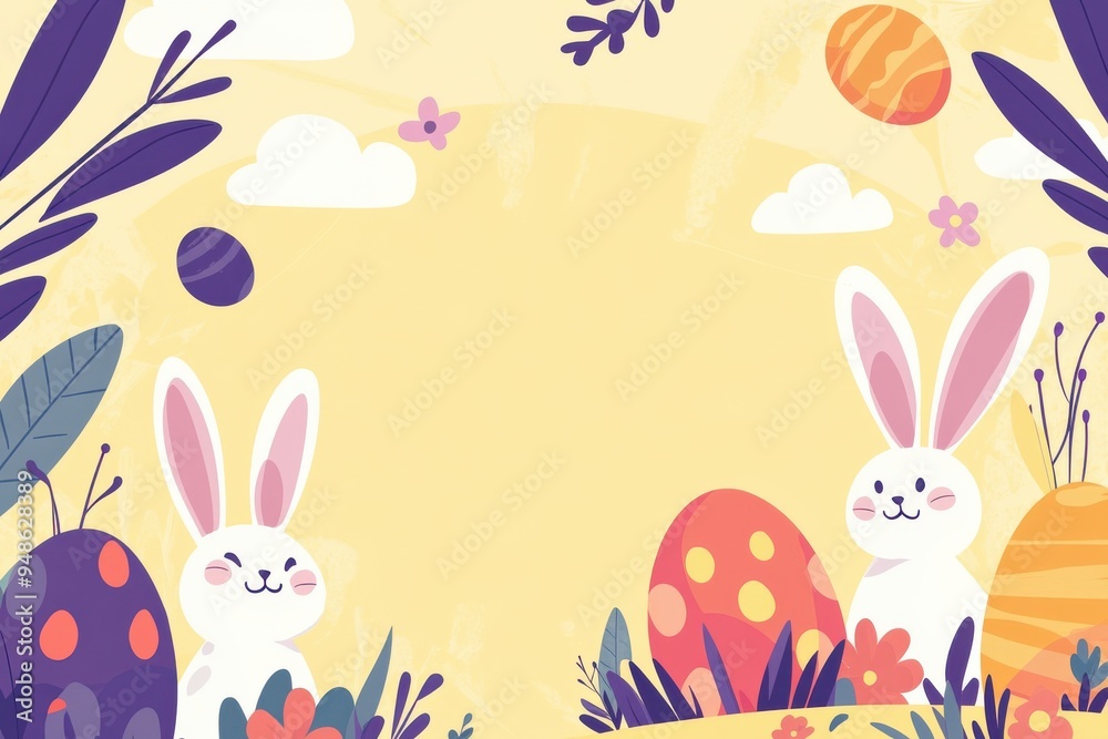 Easter Bunny Scene Easter Bunny Scene