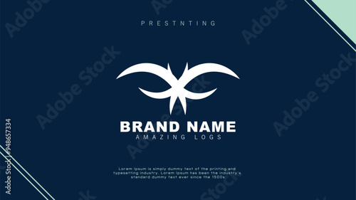 Modern minimalist logo design, minimal fashion designs logo, Vector Logo design