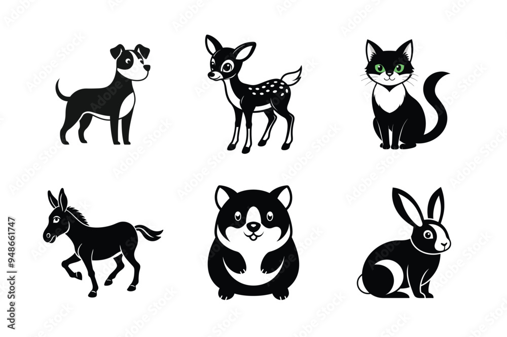 wildlife vector illustration wildlife vector illustration