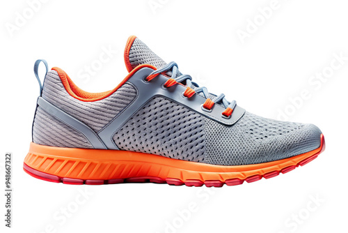cool running sneaker isolated on a White background 