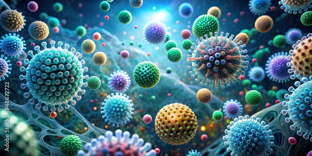 Nanorobotic interface in a bio-organic realm, nanotechnology, robotics, biology, futuristic, innovation Nanorobotic interface in a bio-organic realm, nanotechnology, robotics, biology, futuristic, innovation