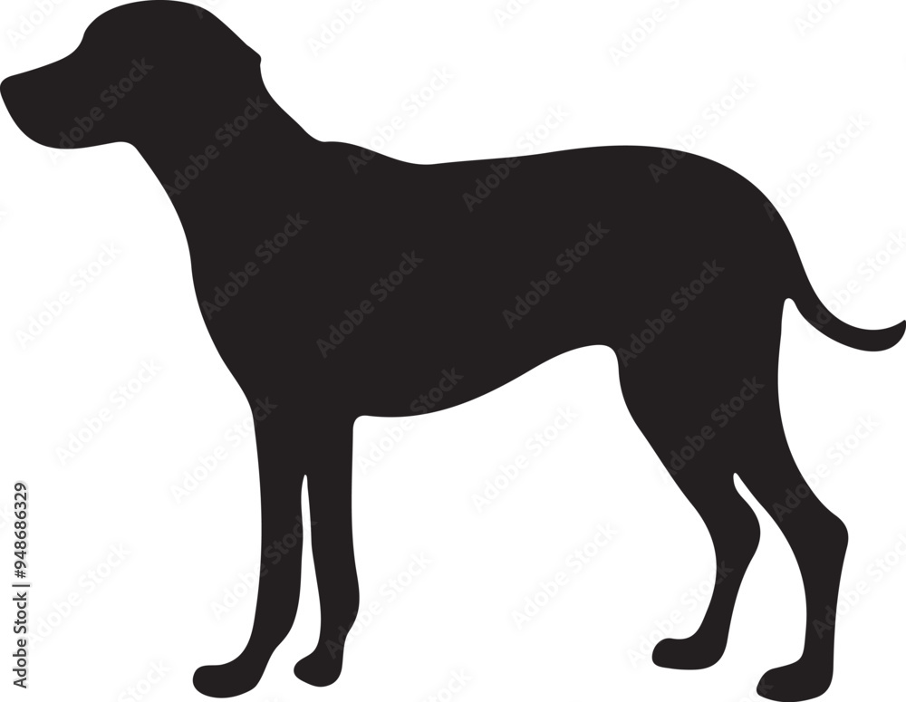 Dog vector silhouette art illustration Dog vector silhouette art illustration