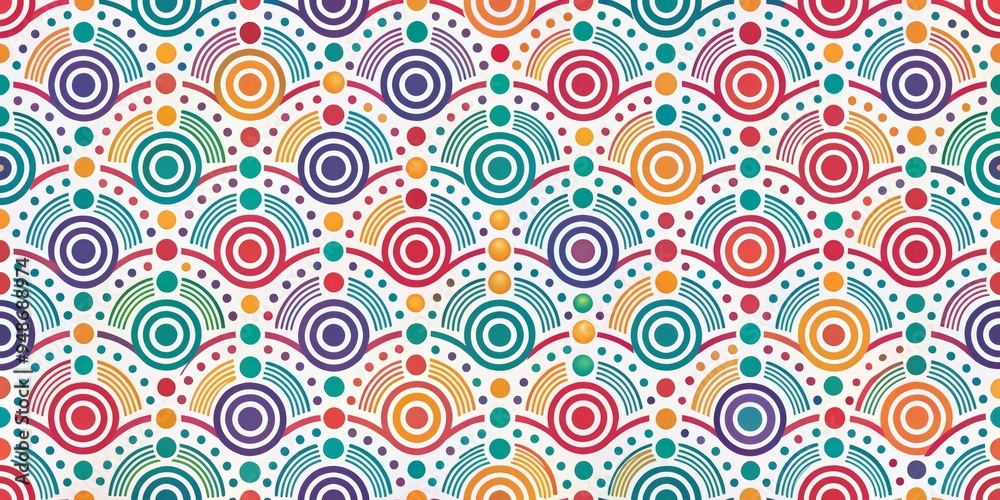 Colorful Circular Waves Abstract Art, abstract, geometry, pattern Colorful Circular Waves Abstract Art, abstract, geometry, pattern