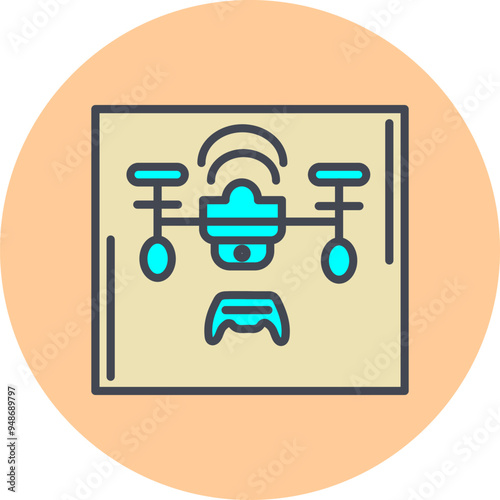 Drone Vector Icon