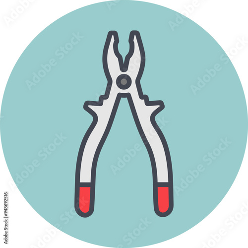 Pliers Vector Icon