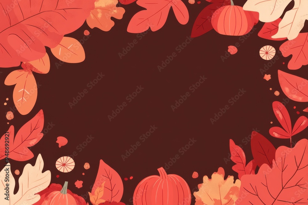 Autumn Leaves Frame Autumn Leaves Frame