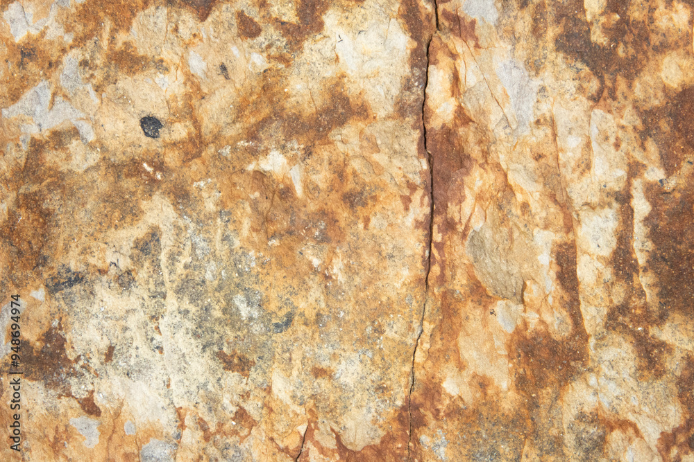 custom made wallpaper toronto digitalClose up of a white, cream, gray, and reddish brown rust colored rock. Large stone texture background with copy space.