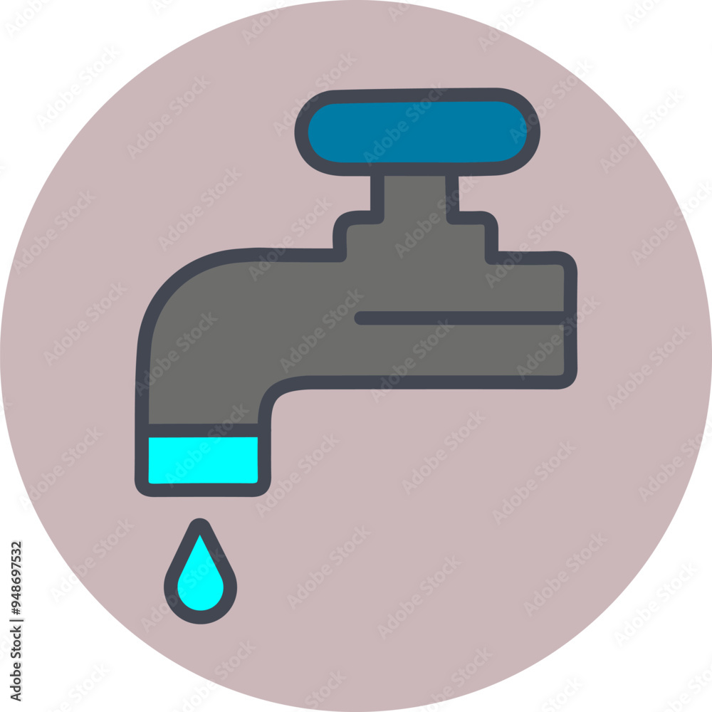 Fototapeta premium Tap Vector Icon