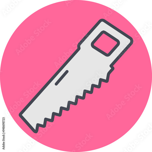 Saw Vector Icon