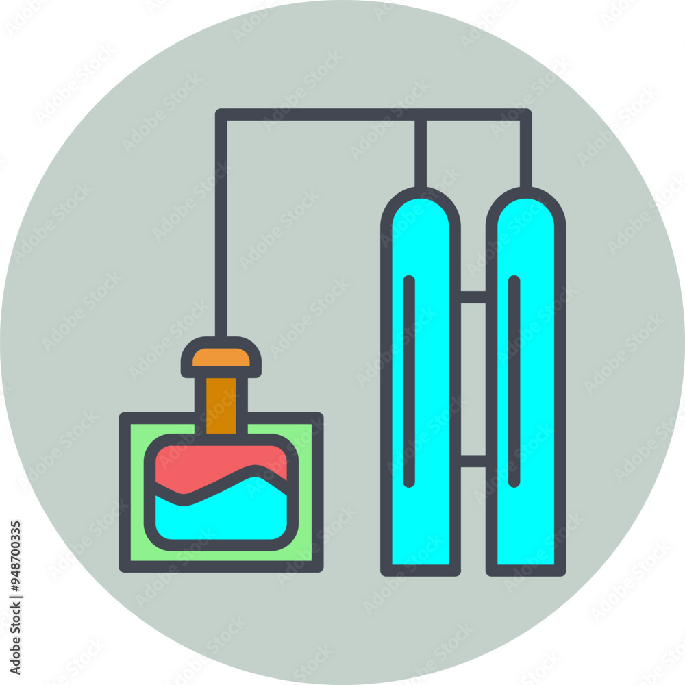 Obraz premium Expansion Tank Vector Icon