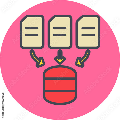Data Collection Vector Icon