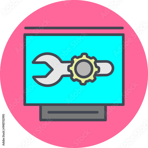 Maintenance Vector Icon