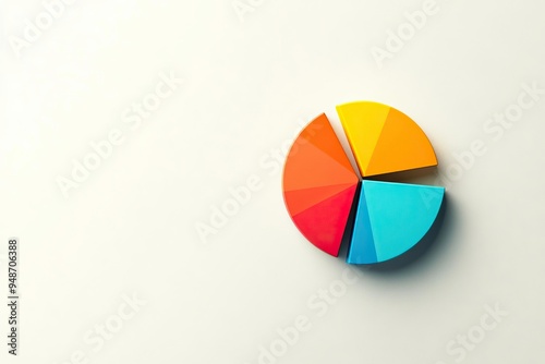 A colorful pie chart representing data segments, perfect for illustrating statistical analysis and business presentations. Free Download A colorful pie chart representing data segments, perfect for illustrating statistical analysis and business presentations. - GFXLoad
