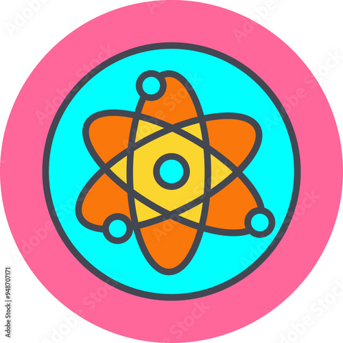 Atom Vector Icon