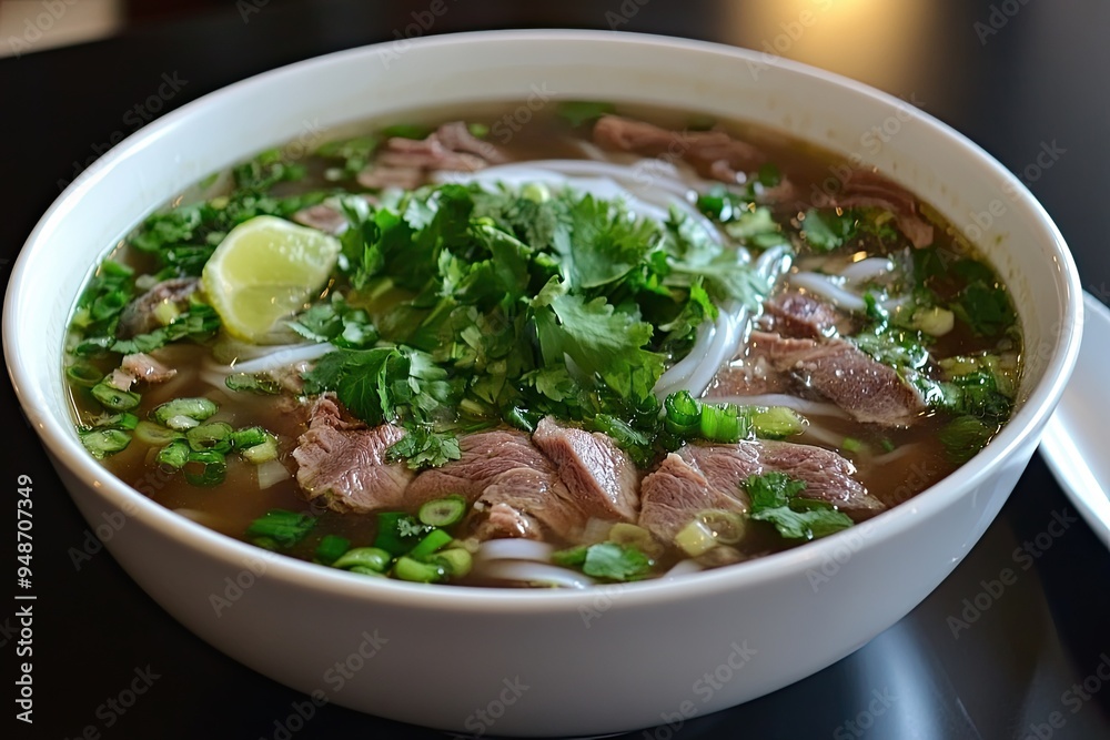 Pho bo vietnamese soup Pho bo vietnamese soup