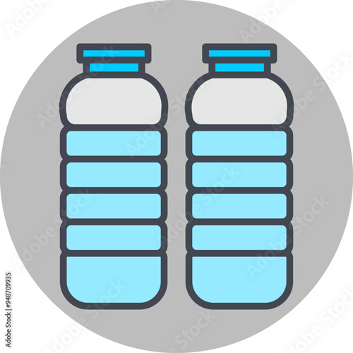 Mineral Water Vector Icon