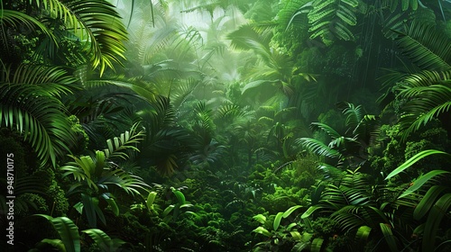 Natural forest wallpaper