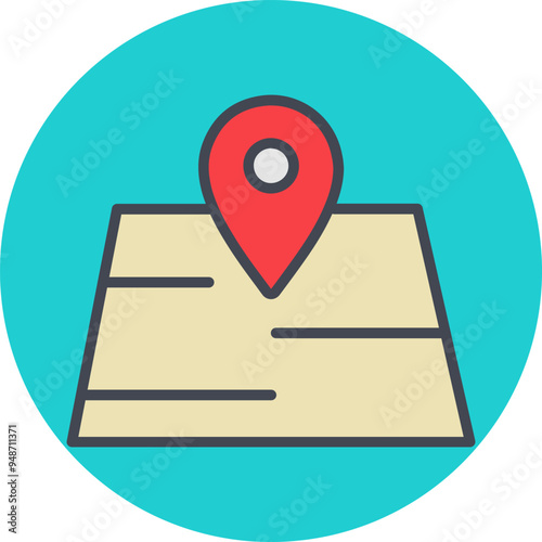 Map Vector Icon