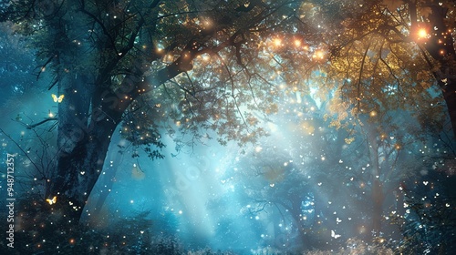 enchanted forest wallpaper