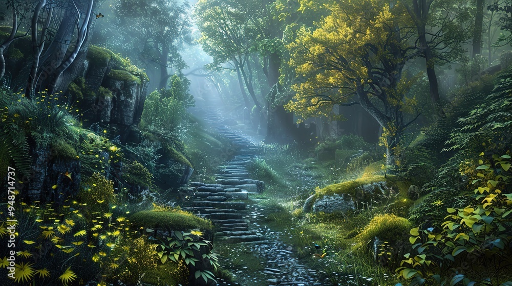 enchanted forest wallpaper enchanted forest wallpaper
