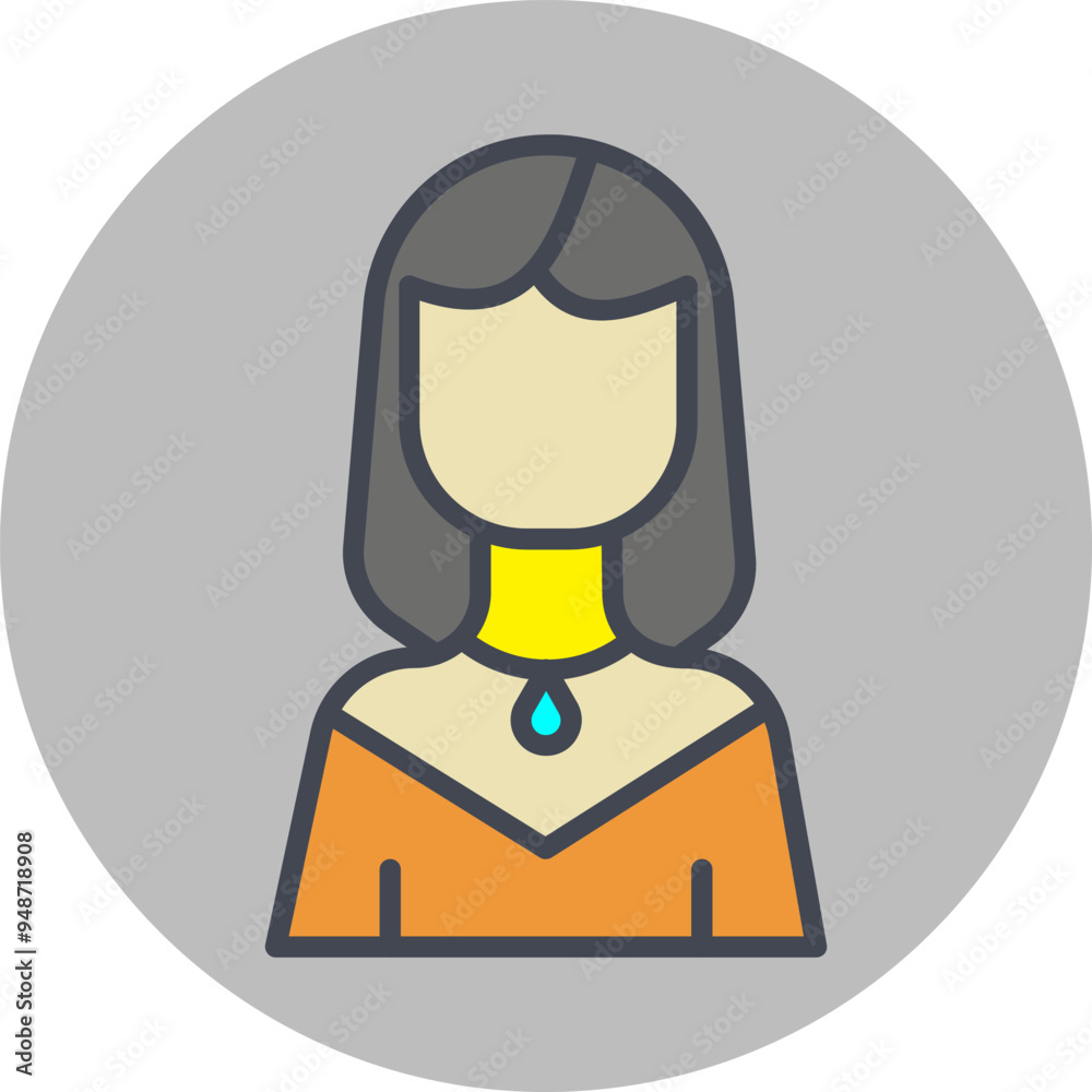 Woman Vector Icon Woman Vector Icon