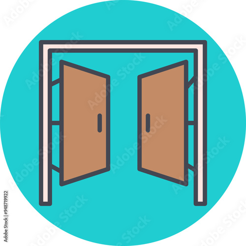 Doors Vector Icon