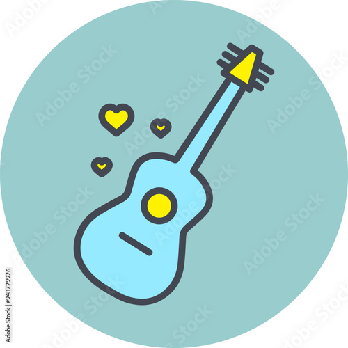 Guitar Vector Icon
