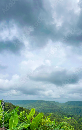 Nature Mountain Hill view