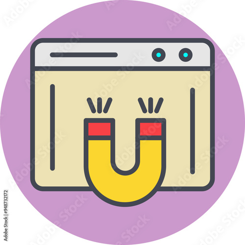 Attraction Vector Icon
