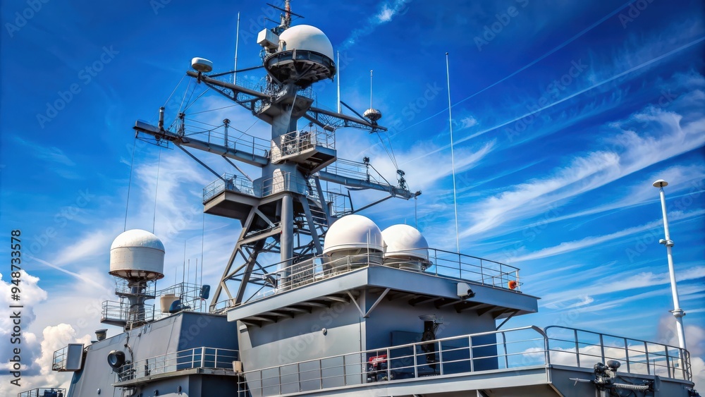 Military radar air surveillance system on navy ship, navy, ship, military, radar, surveillance, air Military radar air surveillance system on navy ship, navy, ship, military, radar, surveillance, air