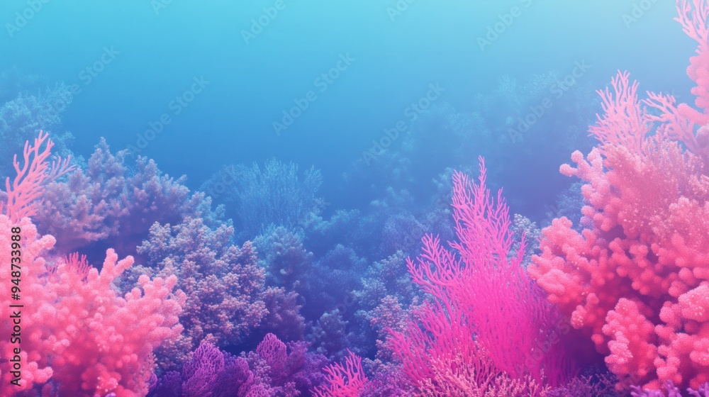 Fototapeta premium Vibrant Coral Reef