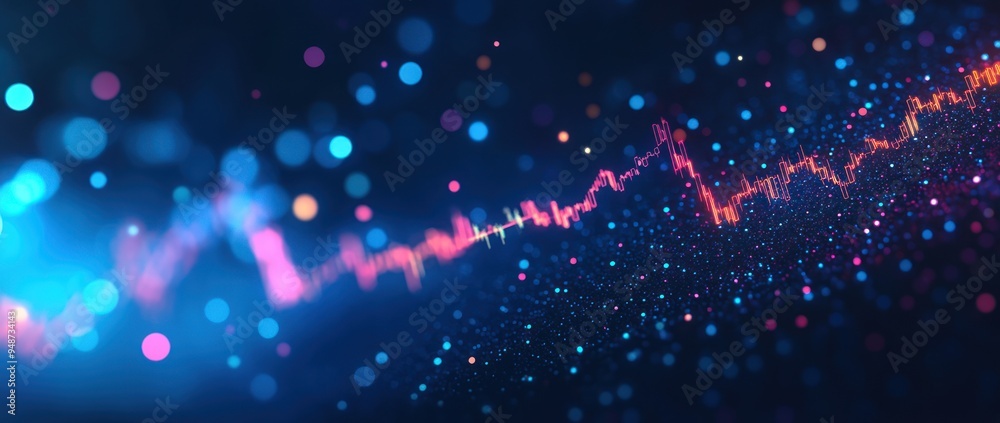 Abstract Data Visualization with Bokeh Lights Abstract Data Visualization with Bokeh Lights