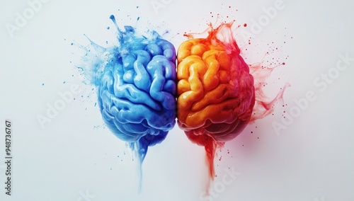 Blue and Orange Brains