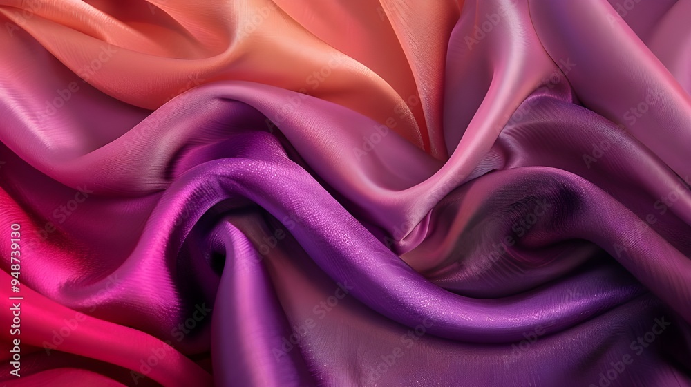 Obraz premium silk fabric background 