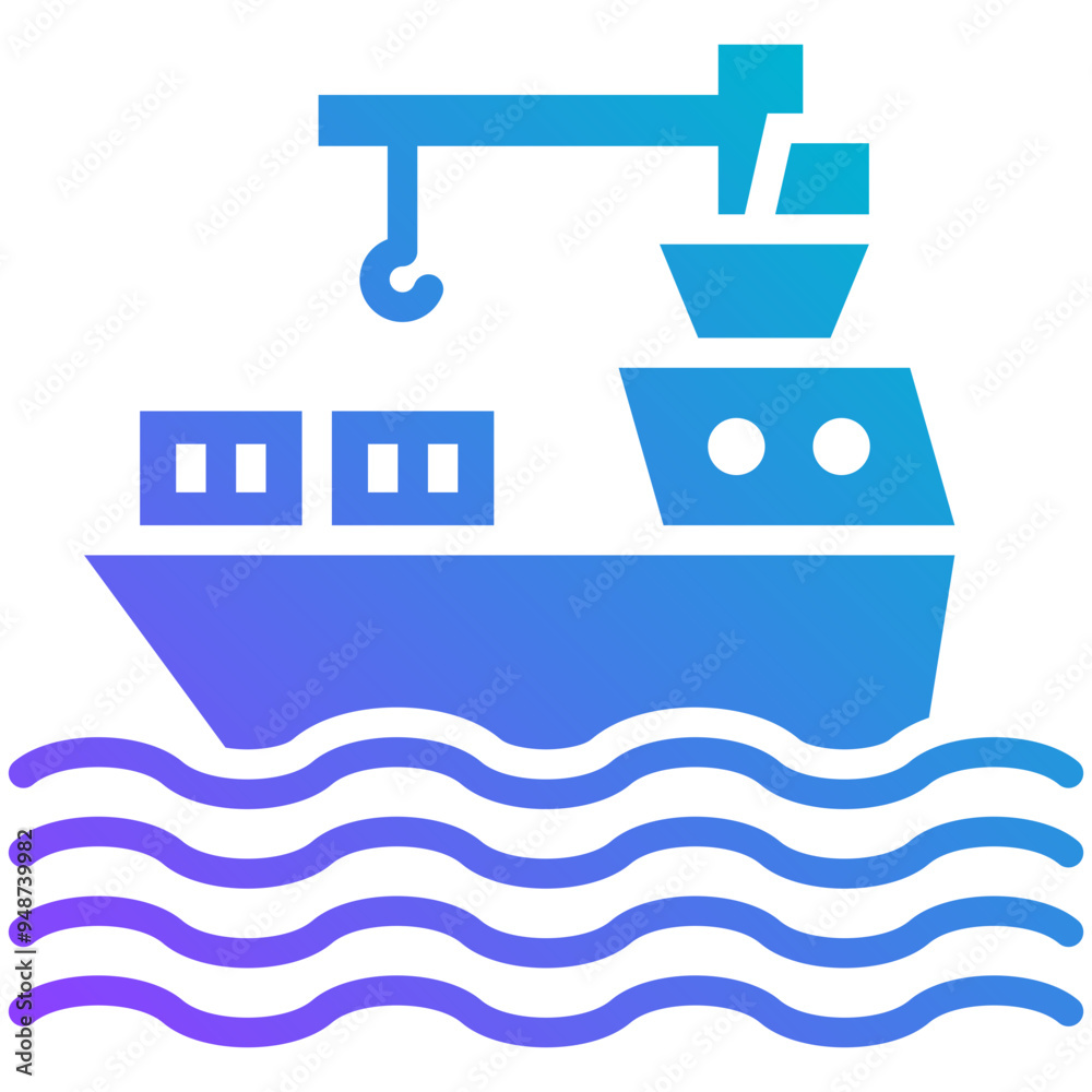 Cargo Shiping Icon Cargo Shiping Icon