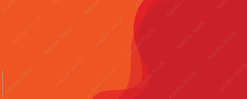 Abstract transparent orange wave presentation background Abstract transparent orange wave presentation background