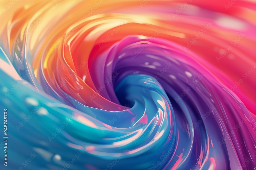 A vibrant swirl of colorful liquid, blending hues in a mesmerizing display of fluid motion and artistic expression, Create a swirling vortex of colors that blend seamlessly. AI generated A vibrant swirl of colorful liquid, blending hues in a mesmerizing display of fluid motion and artistic expression, Create a swirling vortex of colors that blend seamlessly. AI generated